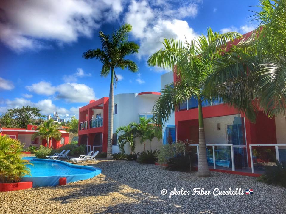 Agua Del Caribe Aparthotel Sosua Bagian luar foto
